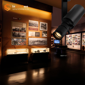 Ultra delgado luz de punto dimmable 48v inteligente 20mm llevó sistema de luz de pista magnética para galerías de arte - Product Image 1