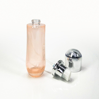 Bouteilles en verre personnalisables de 30 ml et 120 ml avec pompe pulvérisatrice, emballage haut de gamme pour cosmétiques, impression sérigraphique, diffuseur à bâtonnets