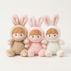 Cute New Bunny Plush Keychain Doll Pillow Toy Wholesale Birthday Gift for <b>Boys</b> and Girls Collection - Product Image 1