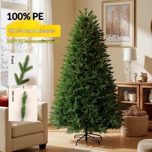 Árbol de Navidad de Lujo Jiaxun, Modelo Nuevo, de Polietileno Puro, con Luces LED Blancas Cálidas de 500-1000 LED, Brillante, Denso, de 3 m, <span class=keywords><strong>para</strong></span> Interiores - Product Image 2