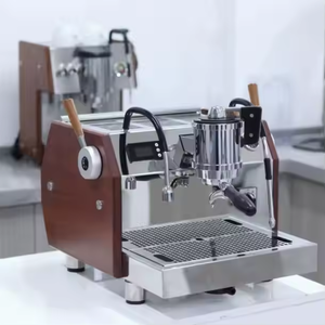 Máquina de café expreso comercial <span class=keywords><strong>italiana</strong></span> semiautomática, bomba rotativa de doble caldera independiente, superventas, moderna, de dos calderas - Product Image 3