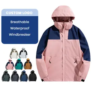 Mantenha aquecido velo plus size jaqueta de corta-vento impermeável corta-vento para homens ao ar livre