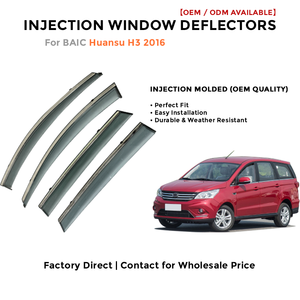 Deflectores de Ventana Laterales para Toyota LC200 2008-2019 Protector de Lluvia Accesorios de Coche - Product Image 2