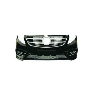 FANDISHI ABS PP Material Silver Diamond Style Grille Fit For Mercedes Metris Body Kit