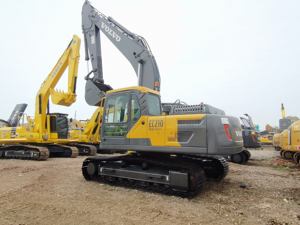 Excavatrice de 21 tonnes de marque Volvo 90% équipement mécanique d'occasion de nouvelle qualité en bon état composants de noyau de moteur de pompe à moteur de chat - Product Image 6