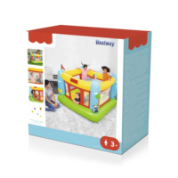 Château gonflable pour enfants Bestway 93553 - Matériel PVC, capacité 85 kg, 3 ans et plus, utilisation intérieure/extérieure