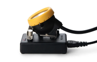 Nouveau lancement ATEX phare antidéflagrant, lampe de casque de sécurité Rechargeable Led Mining Cap Lamp KL5M