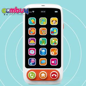 Jouet avec écran tactile pour enfants, jeu éducatif de bébé, musique, nouveau-né, téléphone portable - Product Image 4