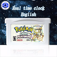 Cartouche de jeu RTC Flash USA English INCLEMENT EMERALD light platinum pisces quetzal shiny gold sigma pour GBA - Product Image 3