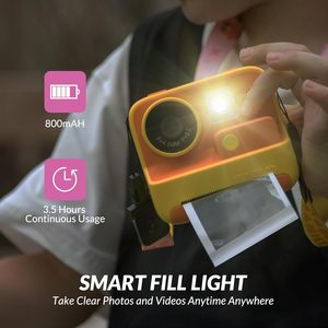 Kids Digital <b>Camera</b> with Instant <b>Print</b> Dual <b>Camera</b> HD Photo Video Recording Toy - Product Image 3