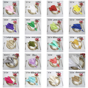 Khăn Trải Bàn Sang Trọng Chất Lượng Cao Khăn Ăn Satin Trang Trí Khách Sạn Cho Đám Cưới Bằng Polyester - Product Image 6