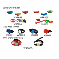 Bracelet Rfid intelligent en Silicone 13.56mhz étanche Rfid, verrouillage de clé Nfc, longue Distance pour le contrôle d'accès