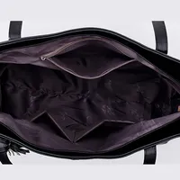 Sacs à main grande capacité pour femmes, sac fourre-tout rétro à pompons, sac à bandoulière de luxe en cuir PU, sac à main à poignée supérieure pour femme