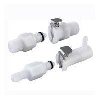 Raccords rapides pour tuyaux en caoutchouc plastique, tuyaux, flexibles, barbes, eau