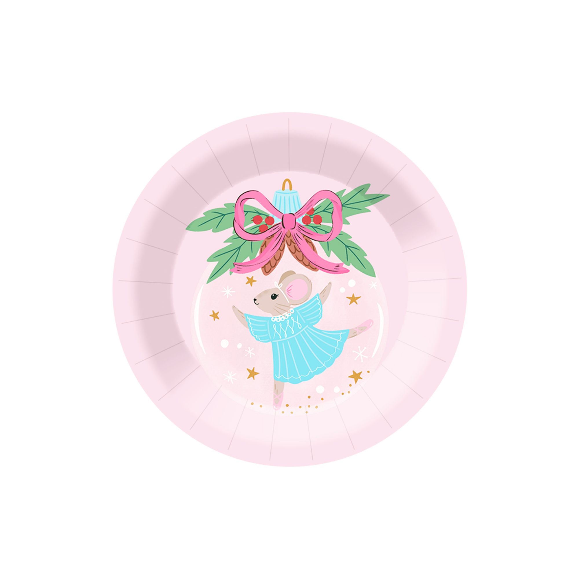 7 inch paper plate*8pcs