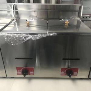 <span class=keywords><strong>Friteuse</strong></span> professionnelle à <span class=keywords><strong>gaz</strong></span> double panier en acier inoxydable 12L, la plus vendue pour restaurants - Product Image 4