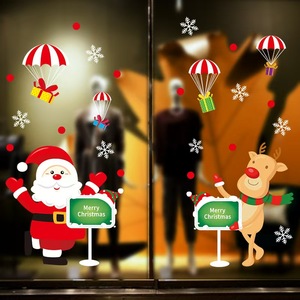 Autocollants de fenêtre de <span class=keywords><strong>Film</strong></span> décoratif de <span class=keywords><strong>Noël</strong></span> décalcomanies d'autocollant de <span class=keywords><strong>Noël</strong></span> en verre pour des décorations de vacances élégantes - Product Image 4
