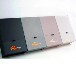 Hình Chữ Nhật Flip-Top Rượu Vang Và Hoa Tươi Hộp Quà Tặng Pull-Out Gấp Mở Đóng Vải Bất Ngờ Hoa Hộp Bao Bì Quà Tặng - Product Image 6