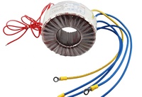 Qualité médicale d'isolement transformateurs toroïdaux 50VA-3000VA double 115V enroulements primaires et double 115V enroulements secondaires