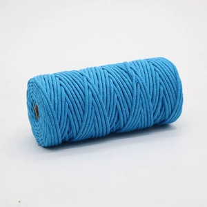 Corda di Cotone Intrecciata per Macramè 3mm 4mm 5mm, Filo per Cesti, Corda per Artigianato - Product Image 4
