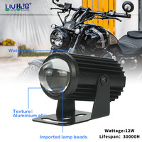 Liu HJG personnalisé OEM ambre système d'éclairage de moto Led travail conduite tache antibrouillard pour voiture moto camion hors route