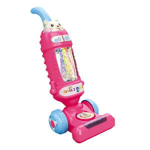 Cinque stelle nuovo bambino elettrico di pulizia <span class=keywords><strong>giocattoli</strong></span> <span class=keywords><strong>aspirapolvere</strong></span> palle rotanti suoni luce giocattolo educativo di plastica per i bambini - Product Image 1