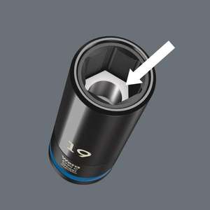 WERA - 05004595001 1/2'' <b>impact</b> <b>socket</b> for wheel set (3 pcs.) - EAN 4013288210760 <b>IMPACT</b> <b>SOCKETS</b> AND ACCESSORIES - Product Image 4