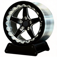 Jantes en aluminium forgé Beadlock Machined Black 17 18 pouces 5*112 pour Toyota GR Supra BMW M3 M4 Audi Tuning Sport Car
