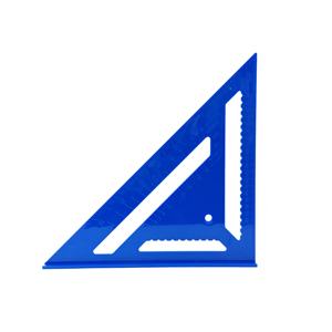 DEWEN Çok Fonksiyonlu Mavi Plastik Üçgen Cetvel Metrik Ölçekli 0.01mm Hassasiyet 7''/12'' Boyut 0-300mm Ölçüm Aralığı - Product Image 6