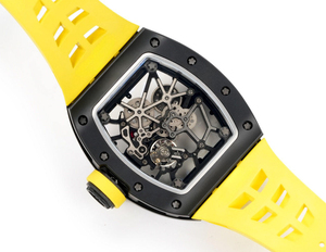 New Exquisite Skeleton Design Ceramic <b>Watch</b> <b>Rubber</b> Strap Mechanical <b>Watch</b> Men's Sports High End <b>Watch</b> - Product Image 3