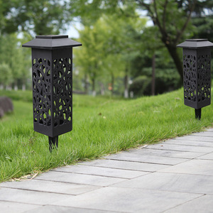 Luces solares para jardín, lámpara LED impermeable para exteriores, alimentada por energía solar, para decoración de patio y jardín, paquete de 2 - Product Image 2