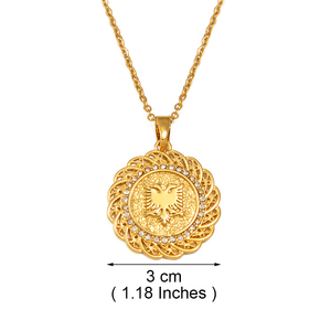 राउंड एल्बेनिया ईगल पेलेंट नेज़ के साथ गोल अल्बेनिया ईगल पेरेंट #546806 - Product Image 2