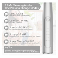 Nouveau style de brosse à dents électrique pour chiens, blanchiment des dents et fil dentaire, nettoyeur à ultrasons pour animaux de compagnie