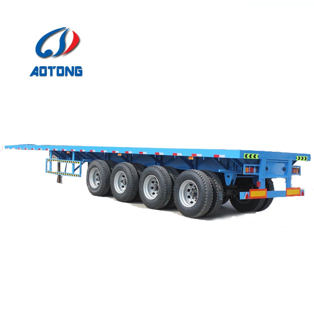 20 футов/40 футов, трейлер с платформой, полуприцеп для продажи