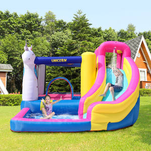 Château gonflable licorne extérieur personnalisé en usine, trampoline gonflable pour sauter, château gonflable à <span class=keywords><strong>vendre</strong></span> - Product Image 6
