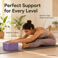 Bloc de yoga en EVA avec logo personnalisé, mousse haute densité, brique de Pilates, support de fitness