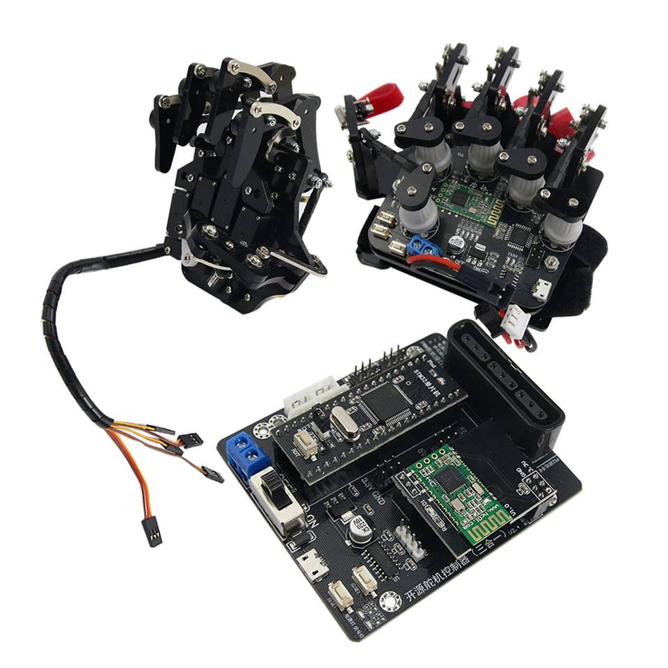 Open Source Bionic Robot Hand - Five Fingers Robotic Hand with STM32 ...