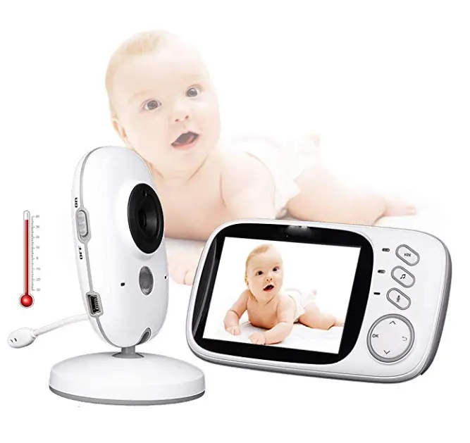 Home 2.4ghz drahtlose 3.2 Inch Lcd bildschirm Display Video Babyfoon Audio Baby Phone Camera Vb603 mit Monitor