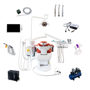 Chaise d'unité dentaire de désinfection M2 de marque de sécurité avec pièces de rechange et lampe de polymérisation pour dentiste en clinique - Product Image 4