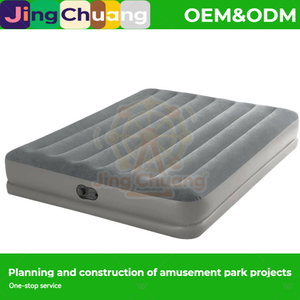 Lit pliant INTX avec matelas gonflable, lit de sieste, pompe à air automatique USB, lit double portable <span class=keywords><strong>d</strong></span>'extérieur en PVC pour la randonnée et la <span class=keywords><strong>gym</strong></span> - Product Image 5