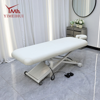 Lit de massage portable pour salon de beauté, lit d'examen de physiothérapie, table de traitement facial réglable en hauteur