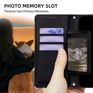 Fundas Protectoras para Teléfono Móvil con Diseño Nuevo, Multi-Ranuras, Resistentes a Impactos, de PU+TPU para Google Motorola, Vivo, Oppo - Product Image 4