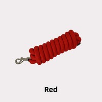 Corde de laisse en nylon pour cheval, rênes équestres, résistantes à l'usure, renforcées, 2,5 m, équipement de selle western