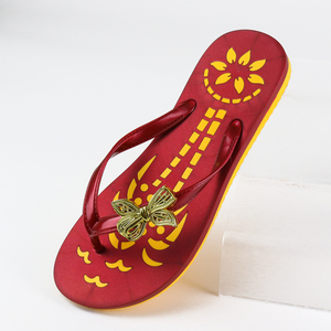 Chanclas de moda de fábrica para mujer, zapatillas baratas con logotipo personalizado, chanclas de China - Product Image 2