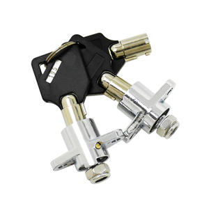 Pièces de moto, serrure de coffre latéral de moto, cylindre de serrure de coffre arrière, adapté à la modification des pièces Harley - Product Image 5