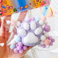Jouets Squishy Personnalisés en TPR Grande Patte de Chat Jumbo, à Remontée Lente, Anti-Stress et Anti-Anxiété, Amusants et Mignons, Vente en Gros, Marque YIMENG