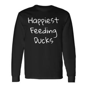 T-shirt a maniche lunghe Happiest Feeding Ducks - Product Image 1