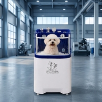 Baignoire Spa pour Animaux à Nettoyage Rapide et Profond par Nanobulles, Sans Produits Chimiques, Lavage Intensif