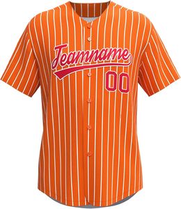 Camiseta de béisbol con degradado personalizado estampado o cosido nombre personalizado, número y logotipo para hombres, mujeres, niños y jóvenes - Product Image 5