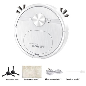 2025 New Three in One Automatic Household Cleaning Robot USB Charging Vacuum Cleaner Sweeping <b>Mopping</b> Robot - Product Image 5